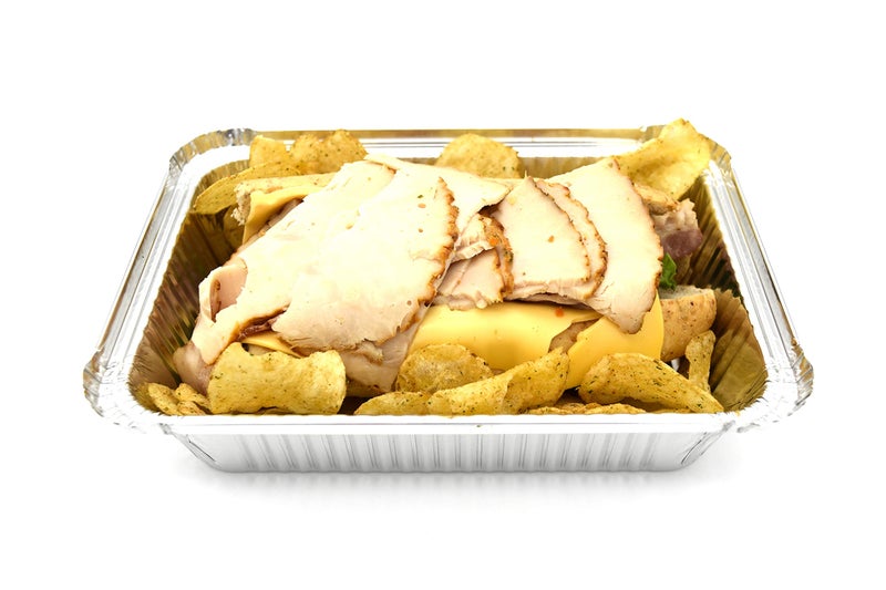 Fig & Leaf (120 Pack) Premium 2.5-LB Takeout Pans with Lids - 8.6" x 6.1" x 2" l Heavy Duty Disposable Aluminum Foil for Catering Party Meal Prep Freezer Drip Pans BBQ Potluck Holidays - Image 5